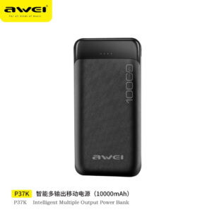 Awei P37K 10000mAh 2.1A Fast Charging Power Bank