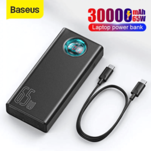 Baseus 65W 30000mAh Fast Charging Power Bank with Digital Display Baseus-65W-Amblight-30000mAh-Power-