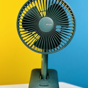 JISULIFE FA13R Rechargeable Clip Fan (8000mAh)- Green Color JISULIFE-FA13R