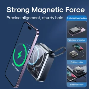 Joyroom JR-L006 IcySeries 22.5W, 10000mAh Magnetic Wireless Power Bank (Type-C) JR-L007-IcySeries-