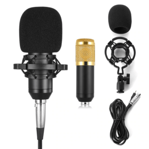 BM800 Microphone- High Performance Condenser Microphone for YouTube Studio bm800-microphone-