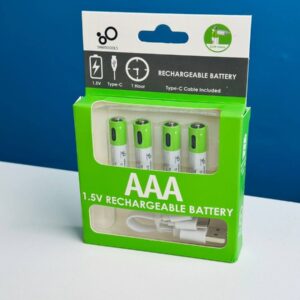 SmarToools RB40 AAA 1.5V 750 mWh Rechargeable Battery (4Pcs Set) SmarToools RB40 AAA 1.5V 750 mWh Rechargeable Battery (4Pcs Set)