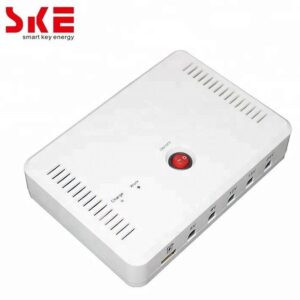 SKE SK616 Mini UPS For Wifi Router + ONU + IP Cam/CC Cam ( 13,200mAh With 5 Output)