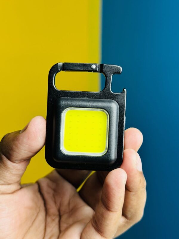 COB Rechargeable Keychain Light - Image 2