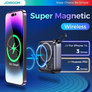 
JR-L007-IcySeries-22.5W-Magnetic-Wireless-Power-Bank