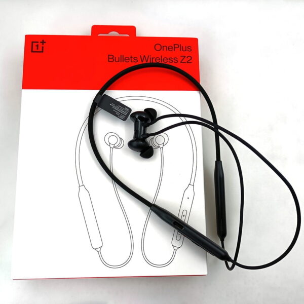 OnePlus Bullets Wireless Z2 ANC Neckband– Black