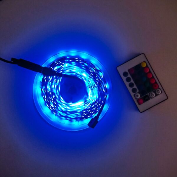 GearUP SL50 RGB LED Strip Light with Remote- 5 Meter, Non-Waterproof - Image 2