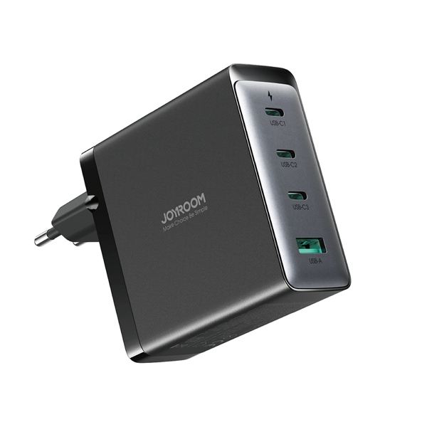 JOYROOM GaN Ultra JR-TCG05EU 140W 3C1A Fast Charger With C To C Cable - Image 2