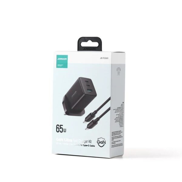 Joyroom JR-TCG01 65W Fast Charger with 1.2m C to C Cable - Image 2