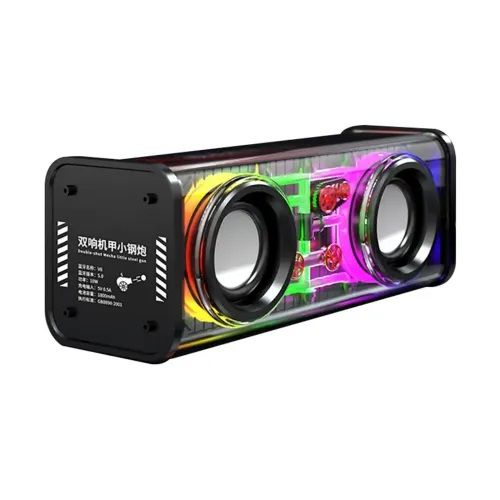 A88 10W Transparent Dual Bluetooth Speaker - Image 3