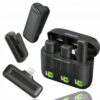 Ulanzi J12 Dual Wireless Microphone For iPhone With Charging Case - Image 3
