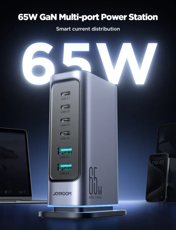 JR-TCM02 65W Multi-Port Charger - Image 2