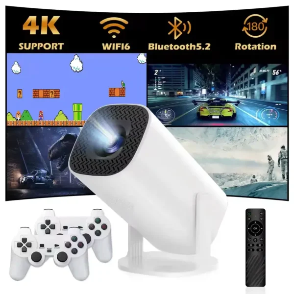 P30 Max Android 4K Projector + Video Game Console Combo - Image 3