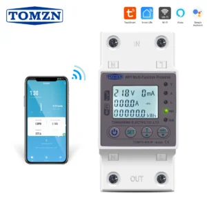 TOMZN TOMPD-63SW WiFi Smart Circuit Breaker with Real-Time Energy Monitoring and App Control